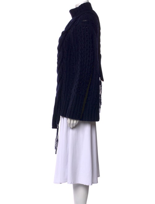 Sacai Virgin Wool Turtleneck Sweater