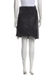 Sacai Raw-Edge Trim Mini Skirt