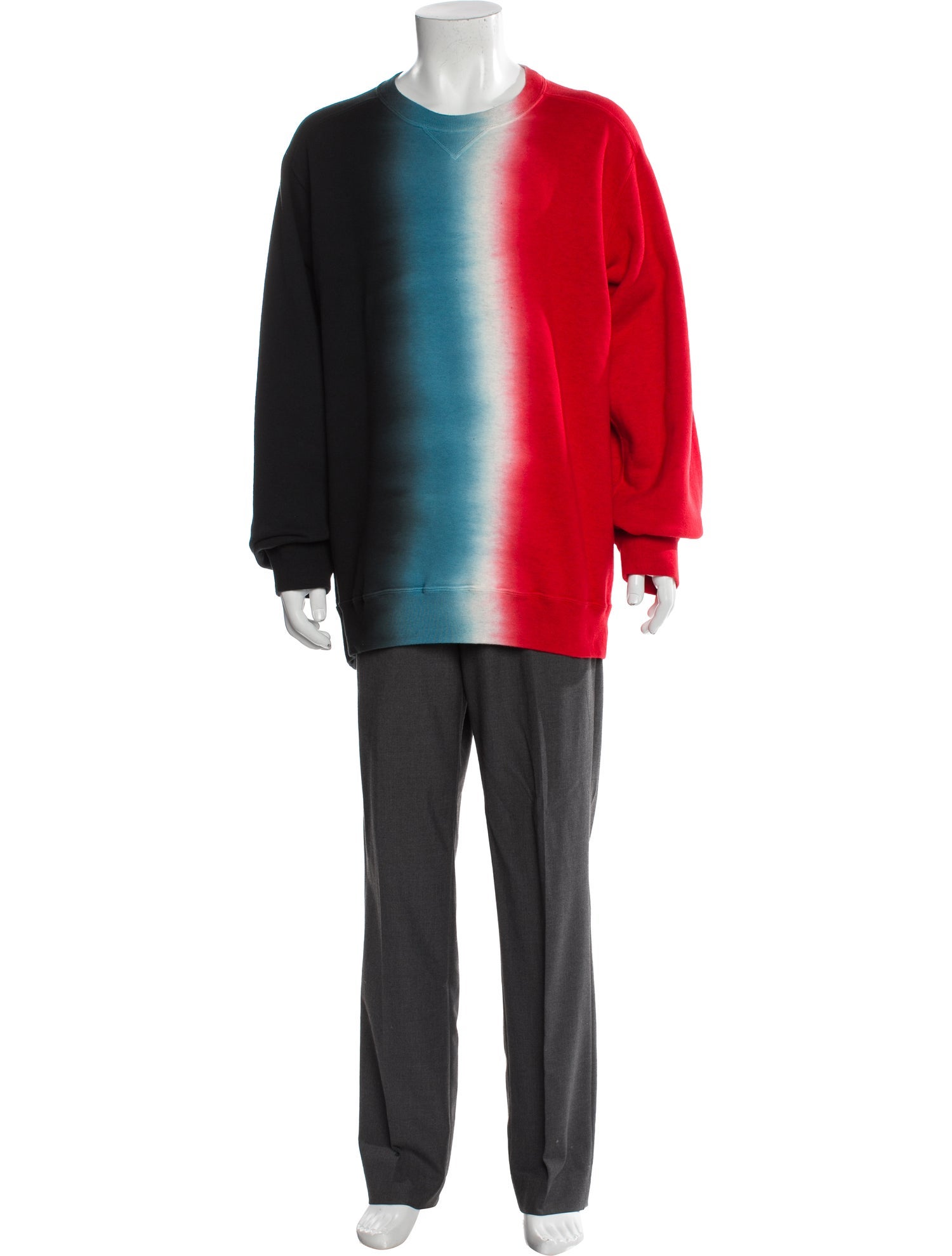 Sacai Tie-Dye Print Scoop Neck Sweatshirt w/ Tags
