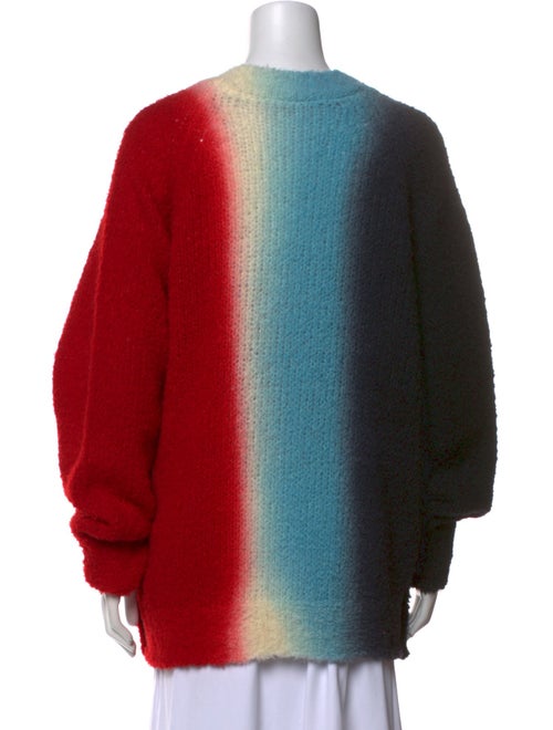 Sacai Wool Crew Neck Sweater
