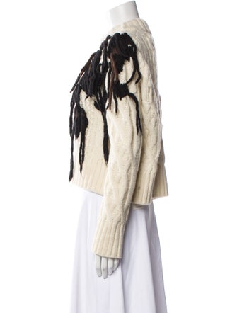 Sacai Wool Printed Sweater