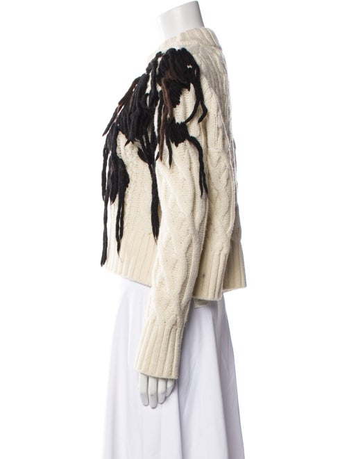 Sacai Wool Printed Sweater