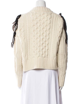 Sacai Wool Printed Sweater