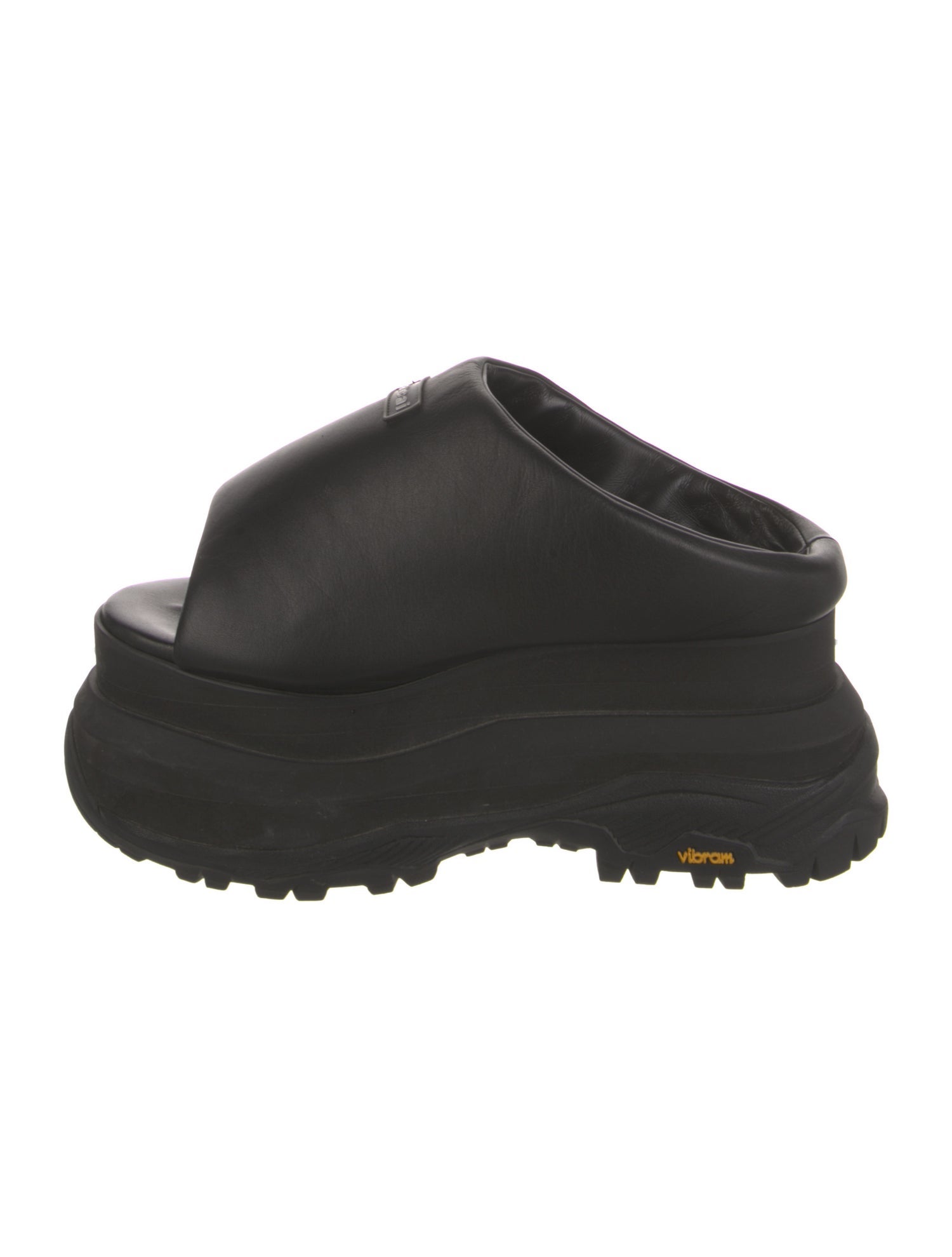 Sacai Leather Slides