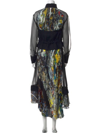 Sacai Wool Long Dress