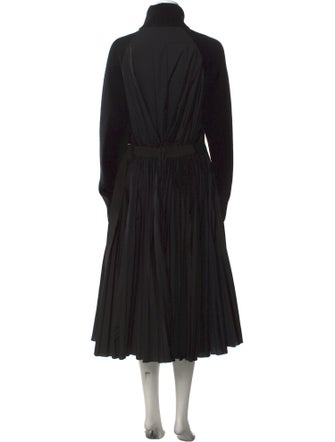 Sacai Wool Midi Length Dress