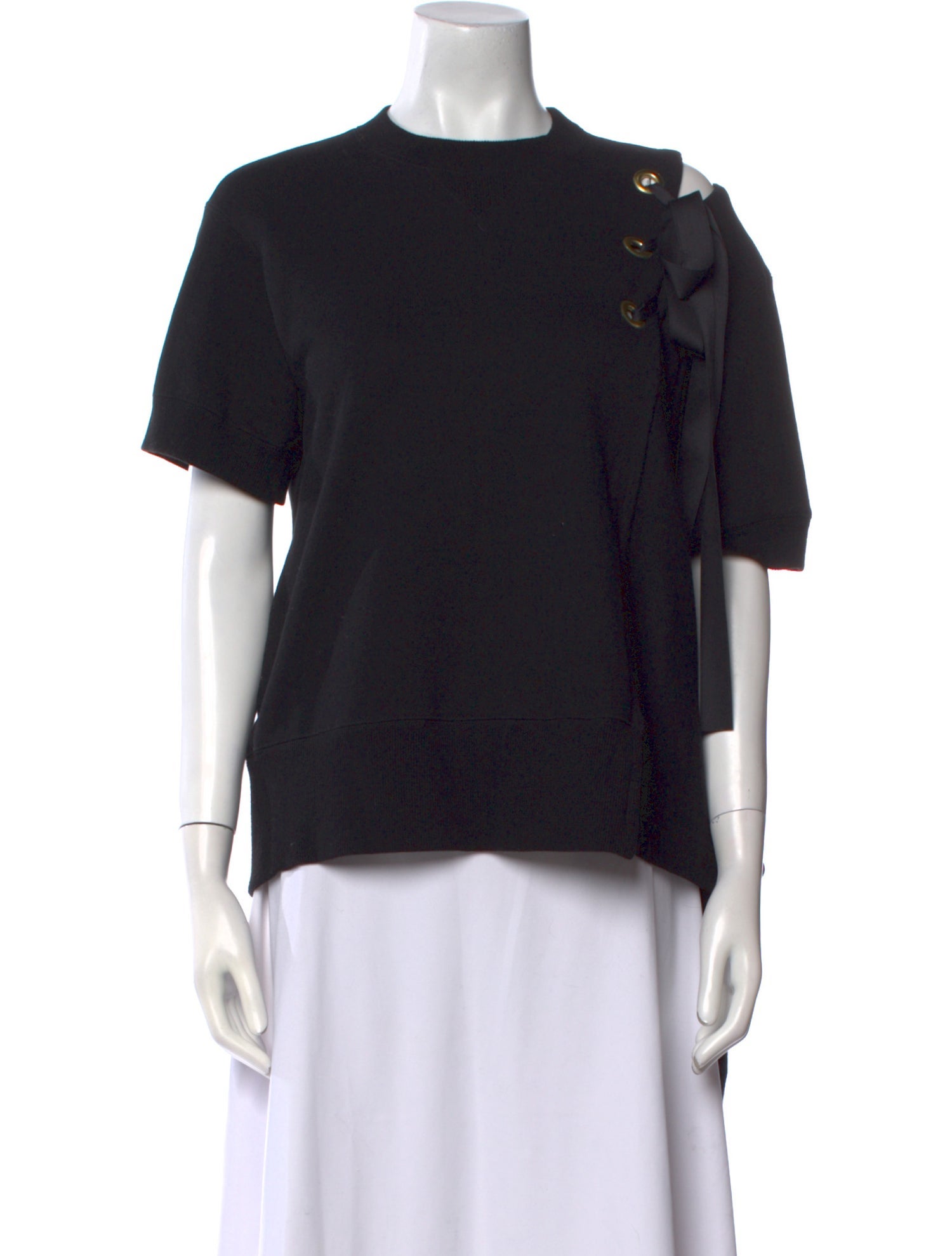 Sacai Crew Neck Short Sleeve T-Shirt