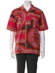 Sacai Printed Short Sleeve Shirt