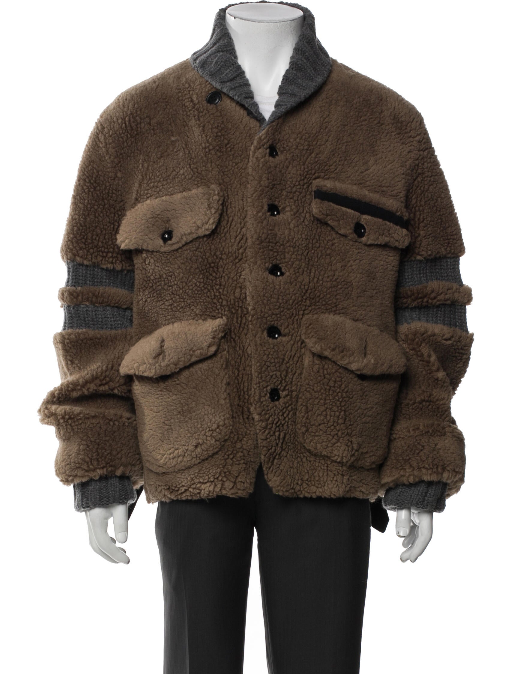 Sacai Printed Utility Jacket w/ Tags