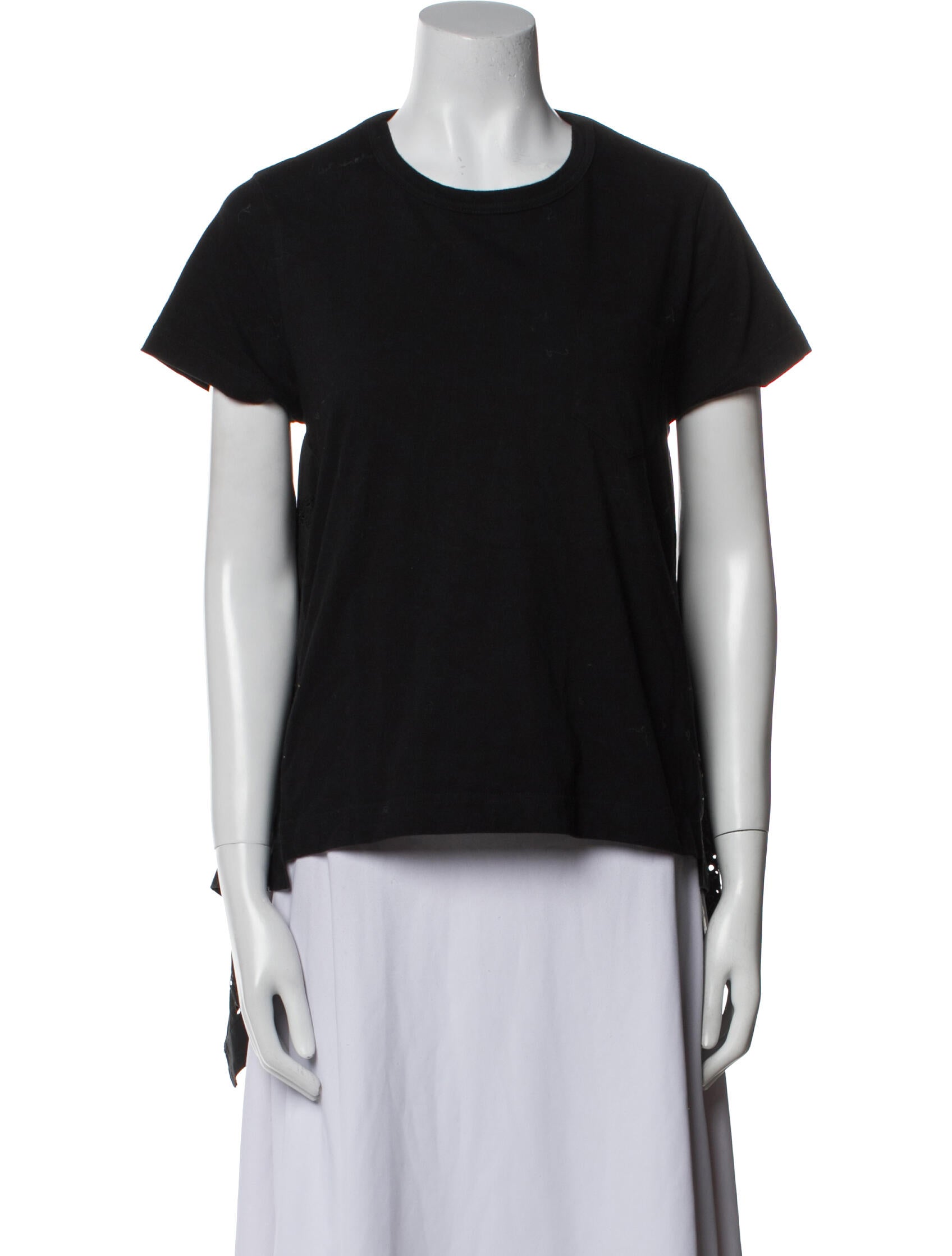 Sacai Crew Neck Short Sleeve T-Shirt