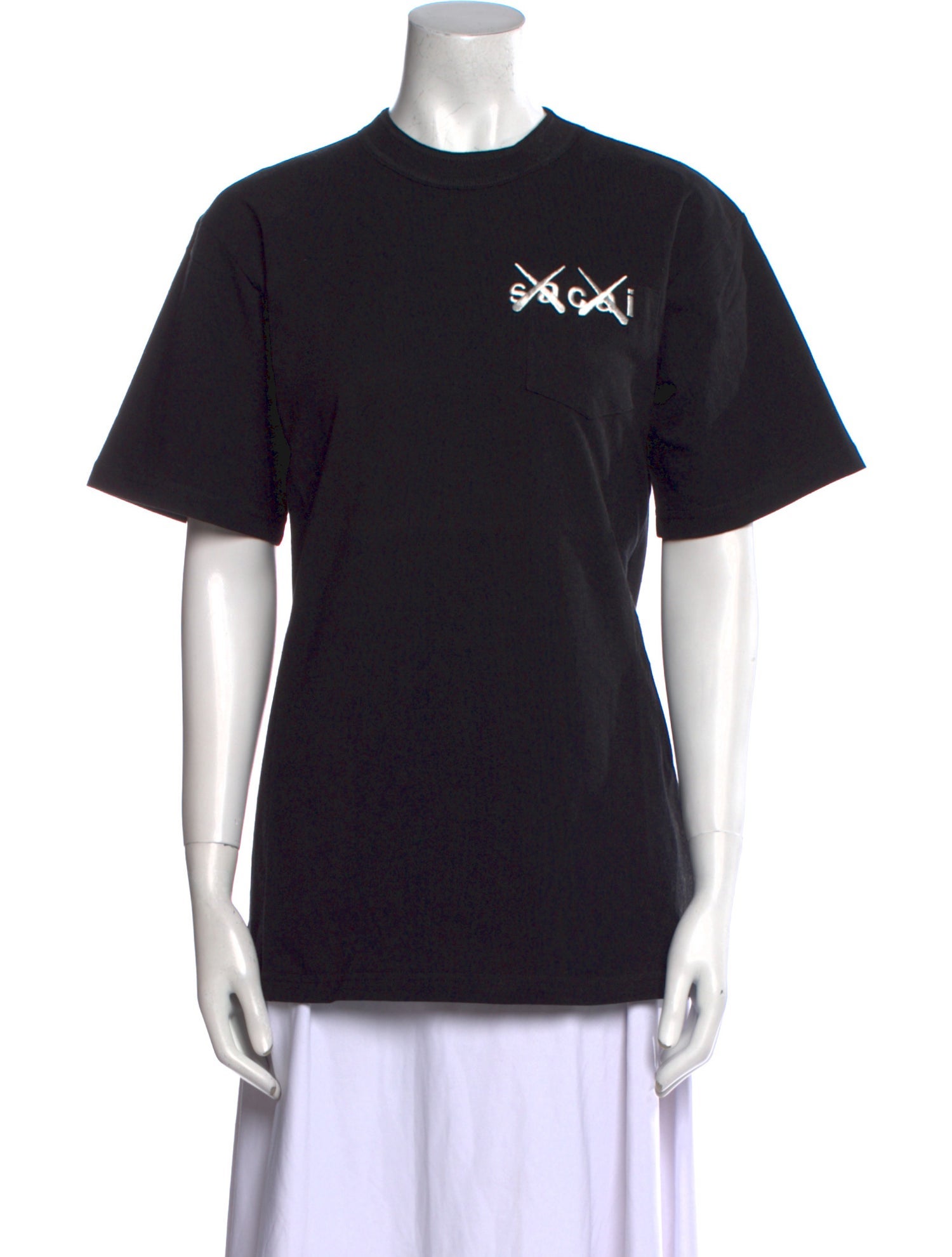 Sacai Graphic Print Crew Neck T-Shirt w/ Tags