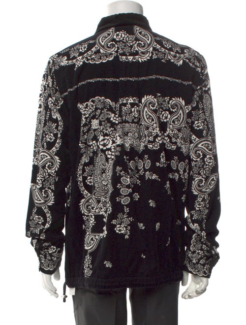 Sacai 2019 Corduroy Paisley Print Shirt