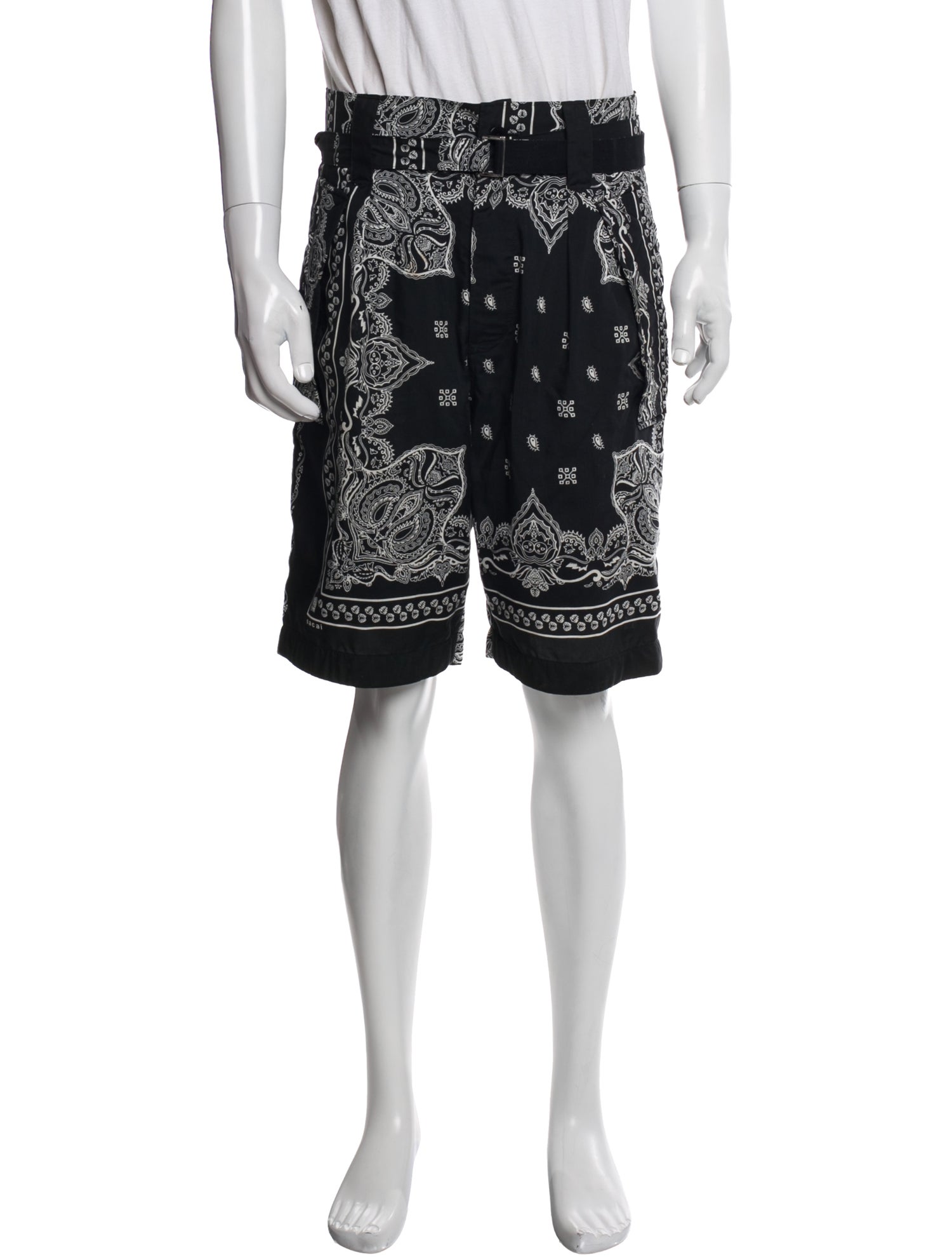 Sacai Printed Jogger Shorts