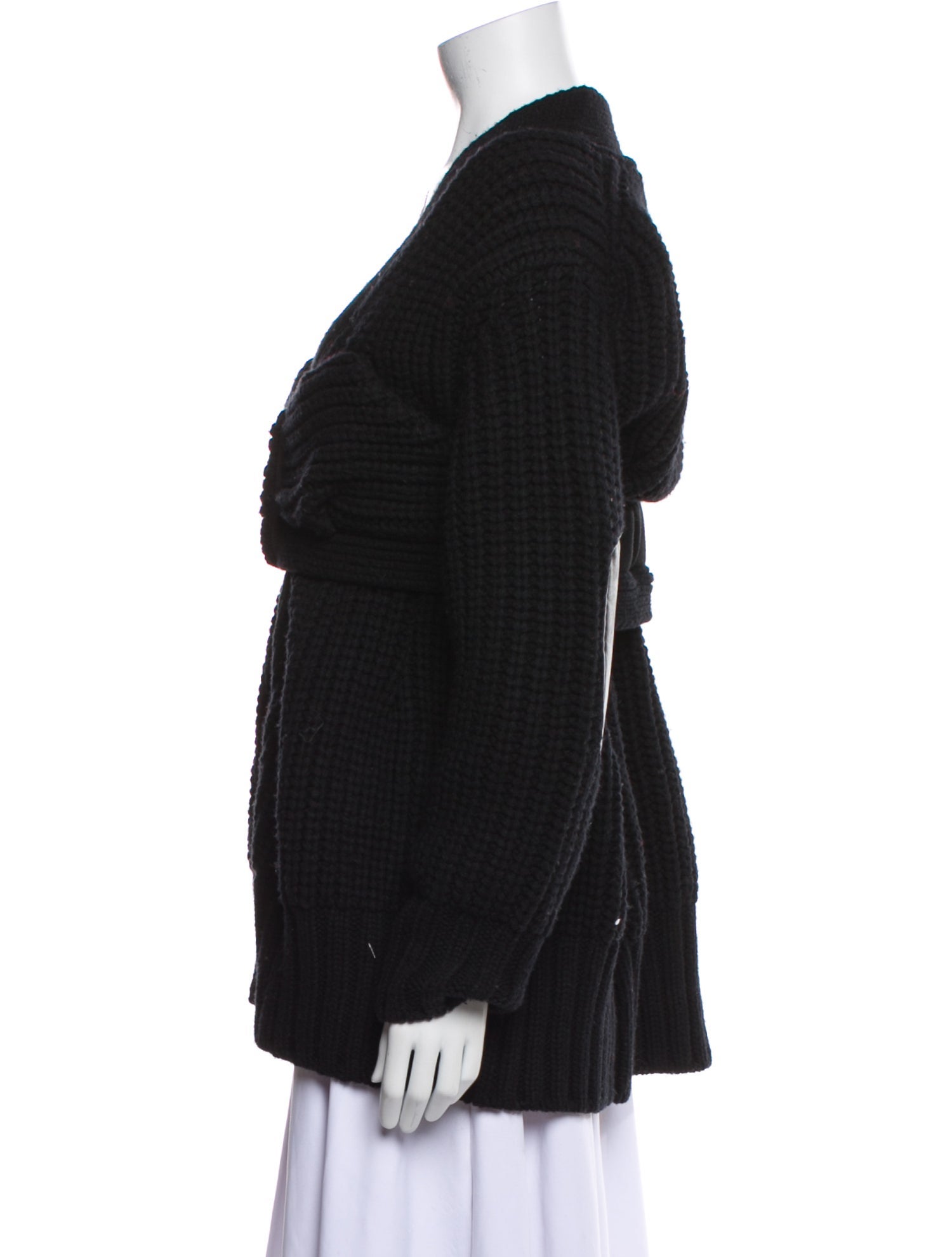 Sacai Wool V-Neck Sweater