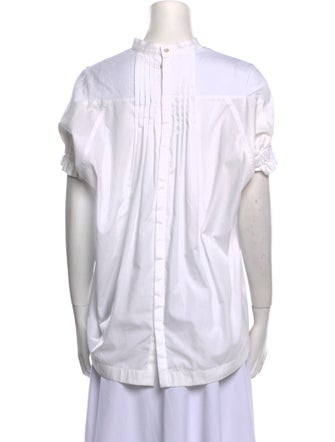 Sacai Bateau Neckline Short Sleeve T-Shirt