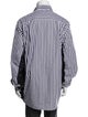 Sacai Striped V-Neck Sweatshirt