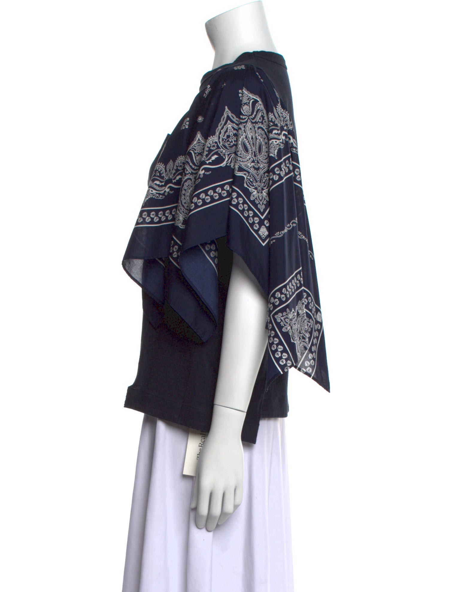 Sacai Crew Neck Short Sleeve T-Shirt