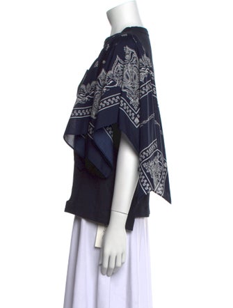 Sacai Crew Neck Short Sleeve T-Shirt