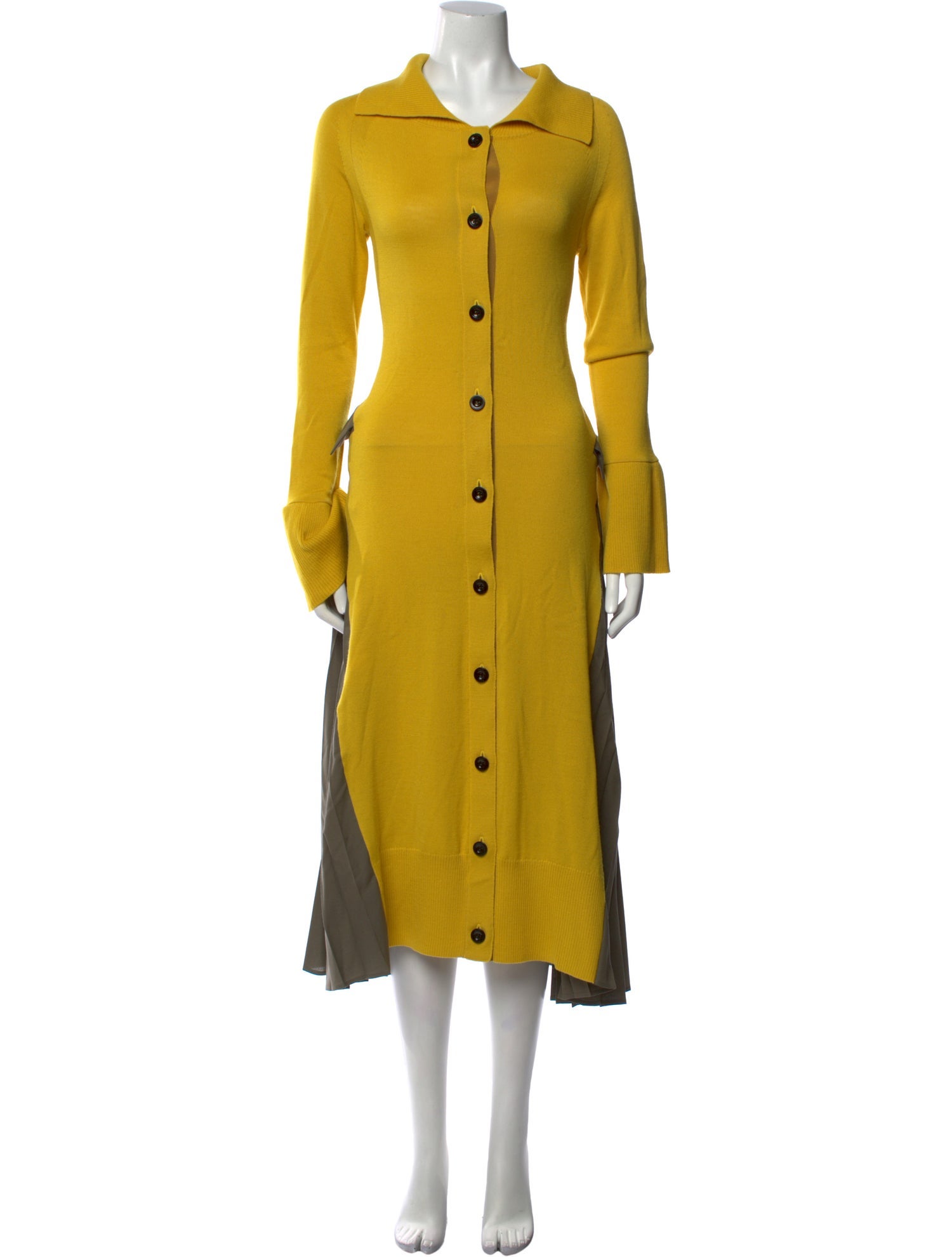 Sacai Wool Long Dress