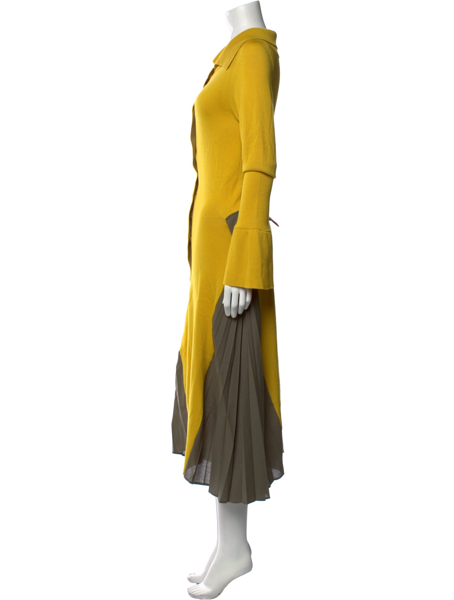 Sacai Wool Long Dress