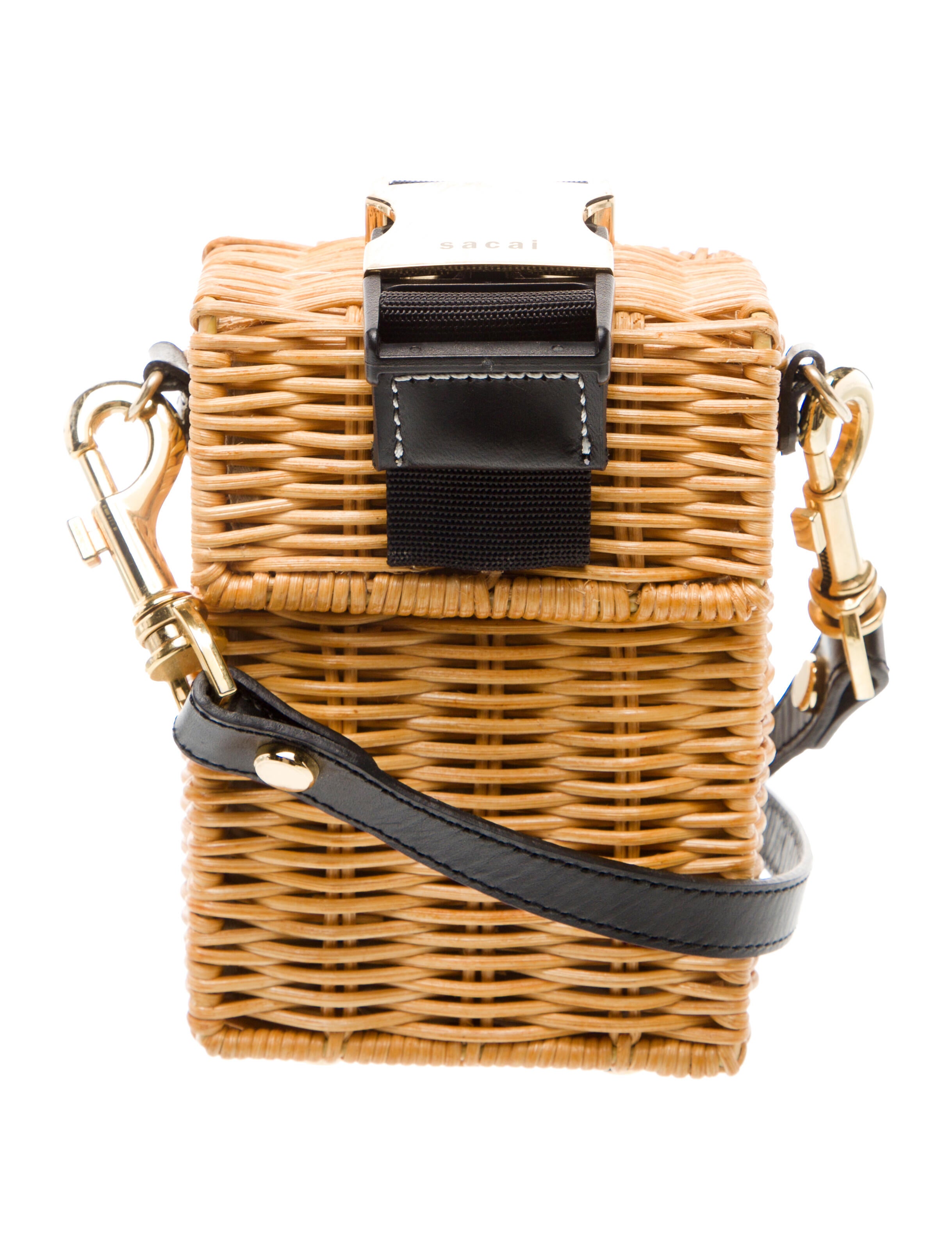 Sacai Rattan Shoulder Bag