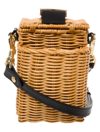 Sacai Rattan Shoulder Bag