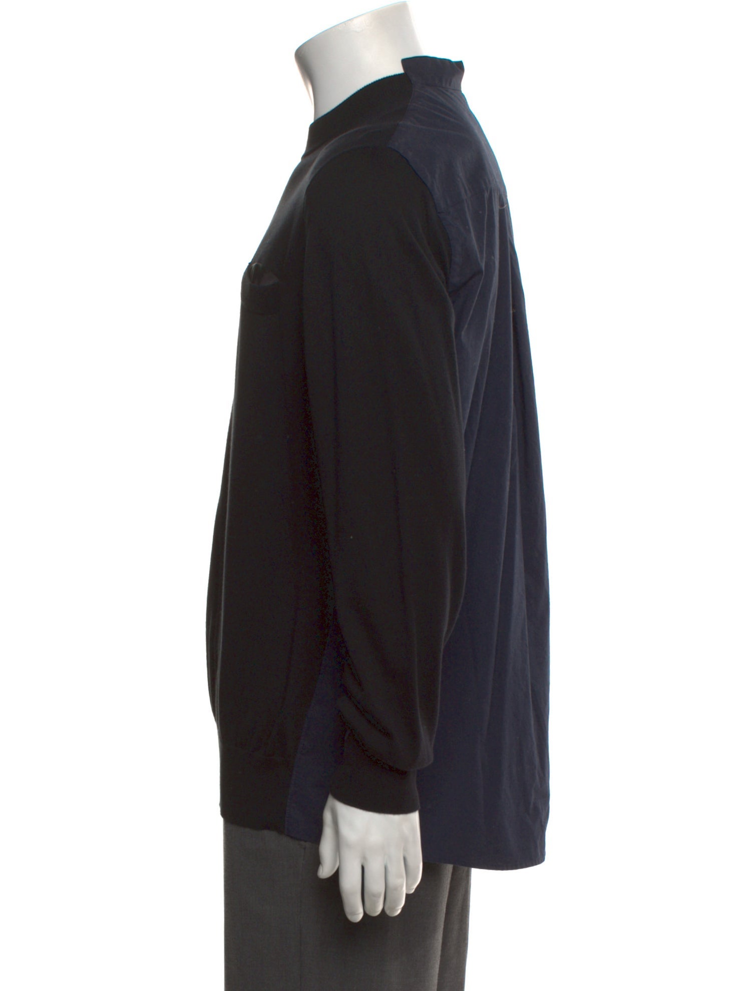 Sacai Crew Neck Long Sleeve T-Shirt