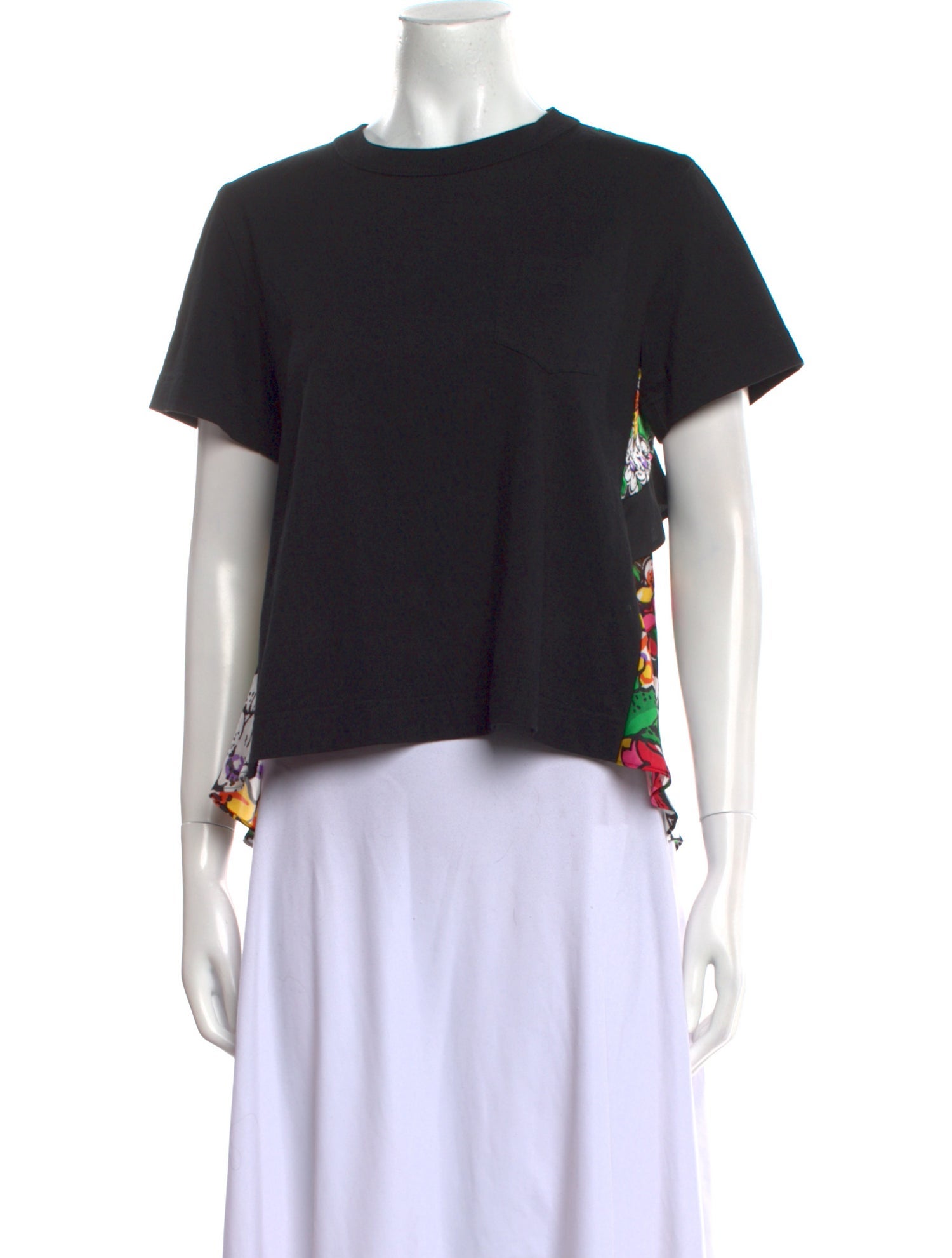 Sacai Crew Neck Short Sleeve T-Shirt