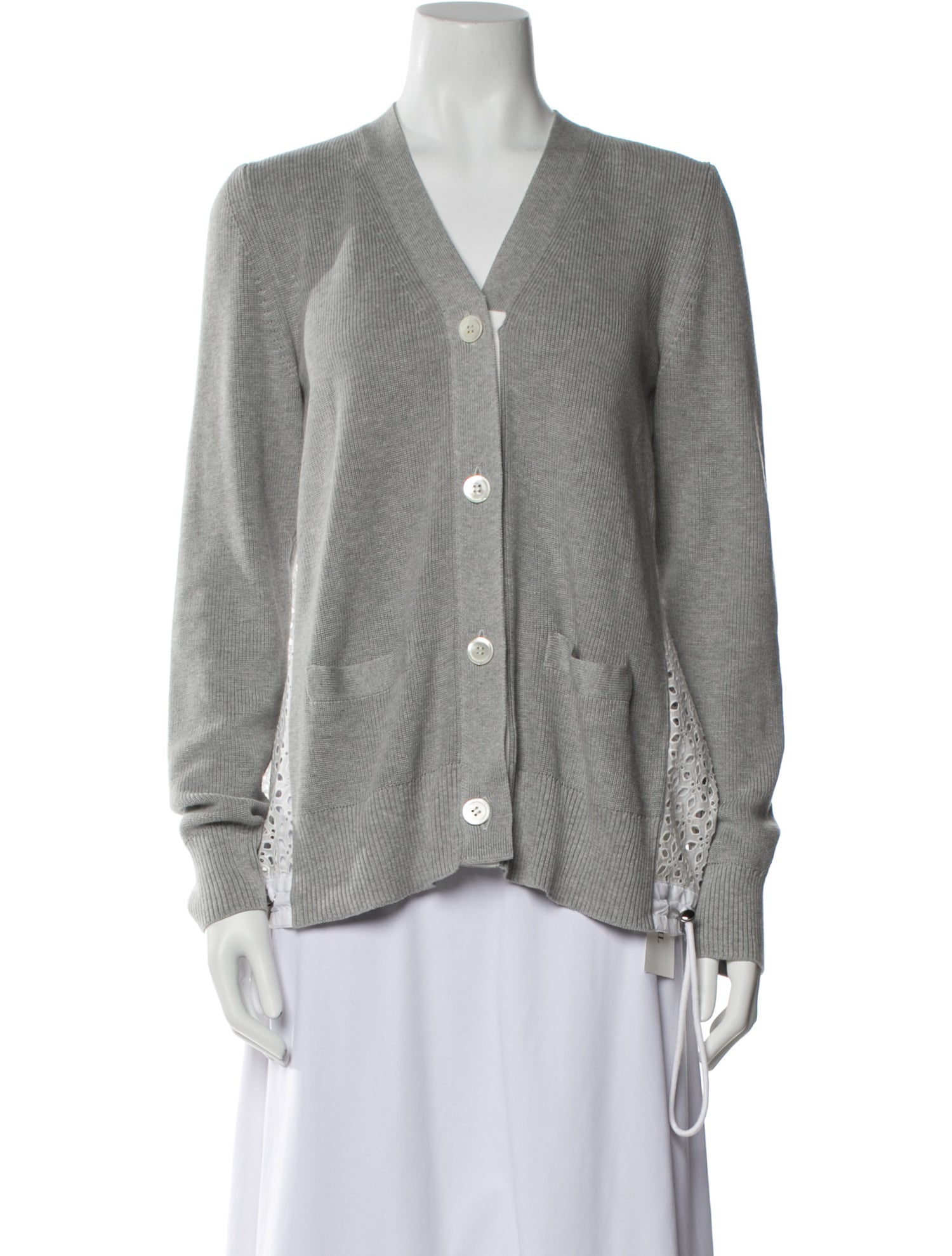 Sacai V-Neck Sweater