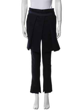 Sacai Wool Skinny Leg Pants