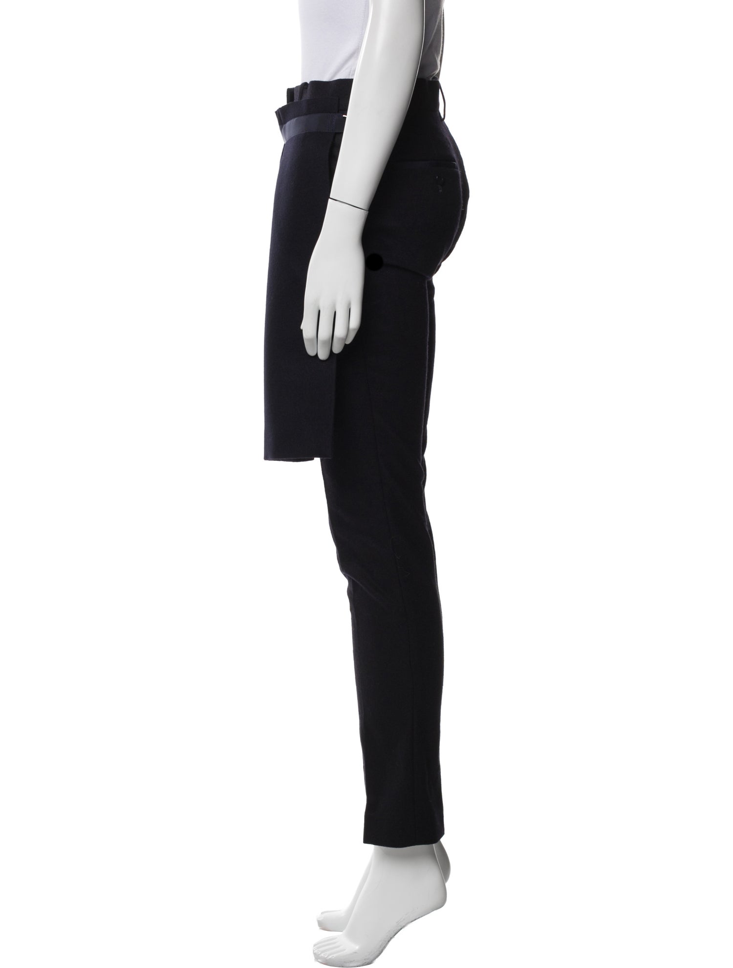 Sacai Wool Skinny Leg Pants