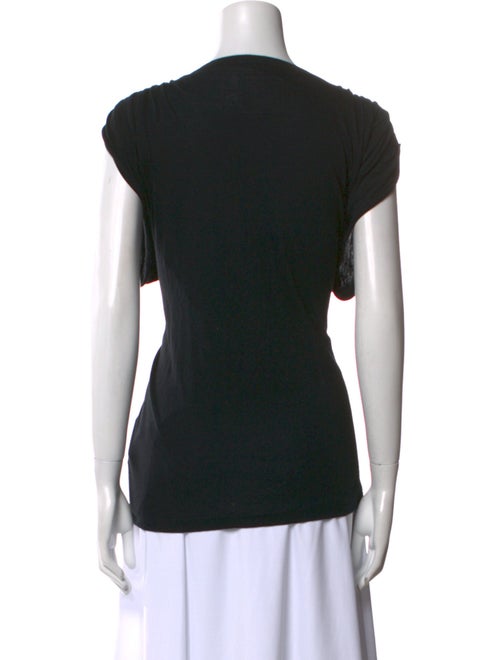 Sacai Scoop Neck Short Sleeve T-Shirt