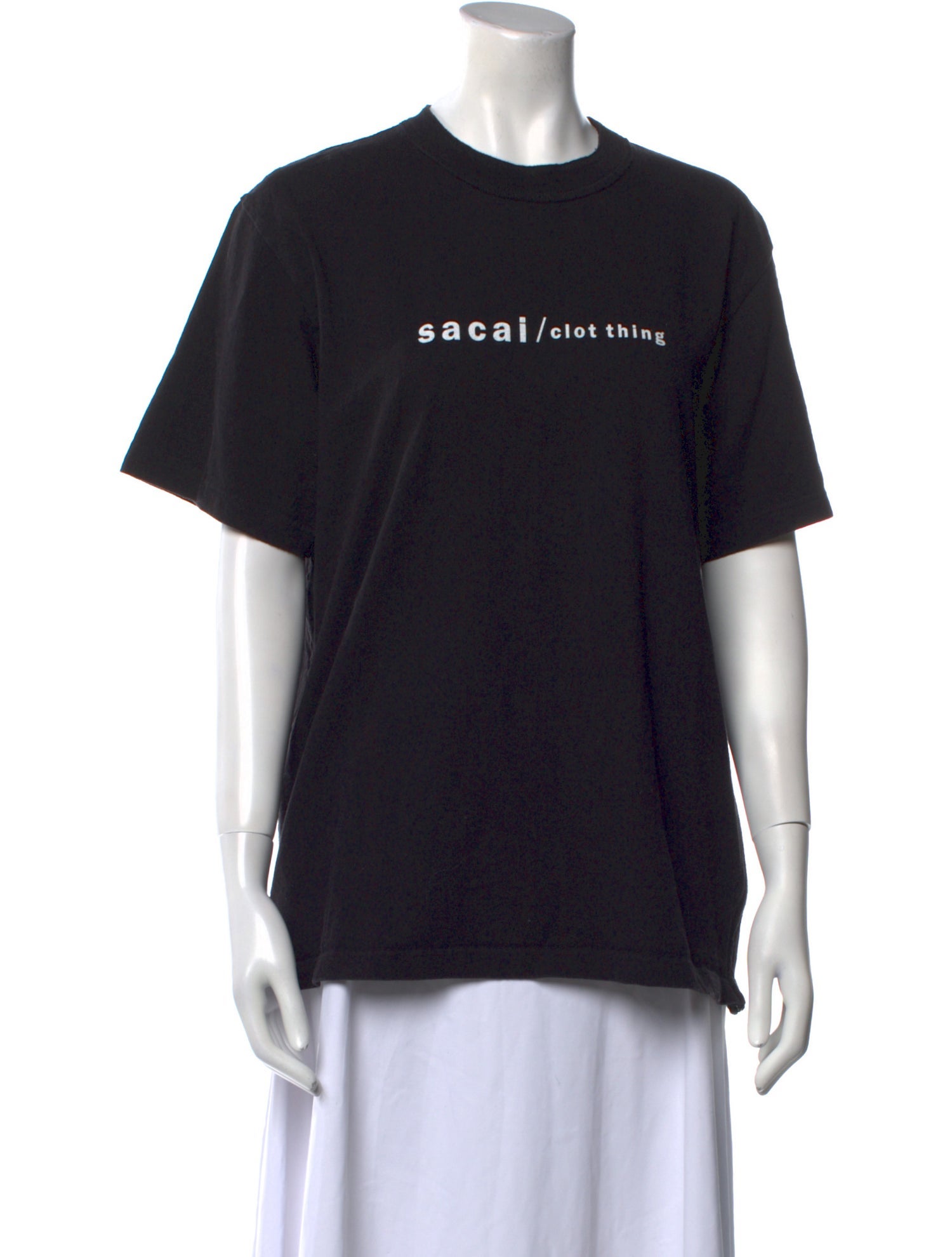 Sacai Graphic Print Crew Neck T-Shirt