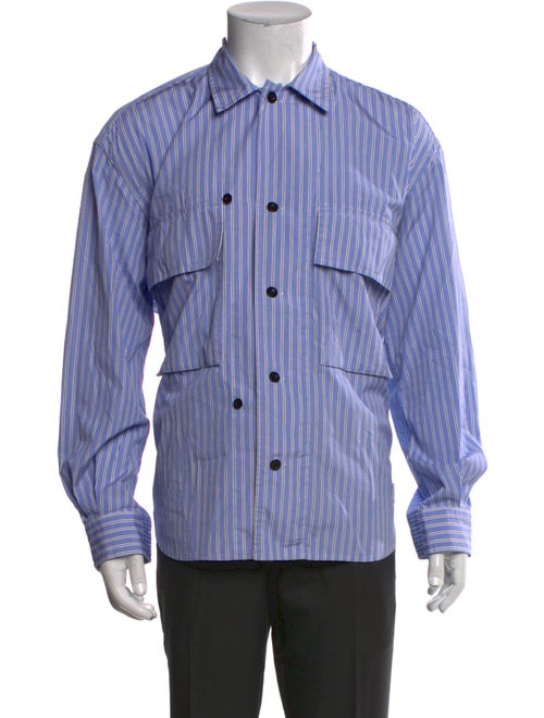 Sacai Striped Long Sleeve Shirt