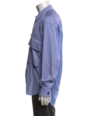 Sacai Striped Long Sleeve Shirt