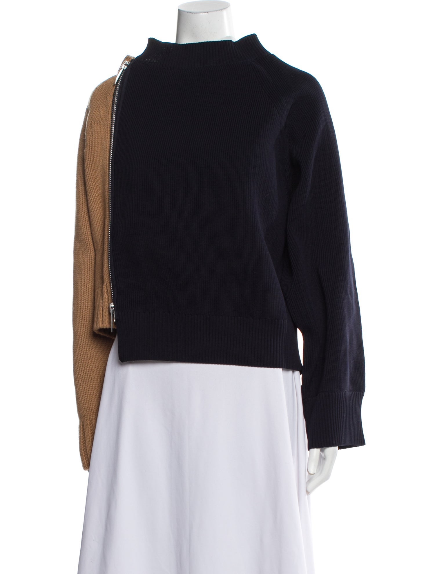 Sacai Mock Neck Sweater