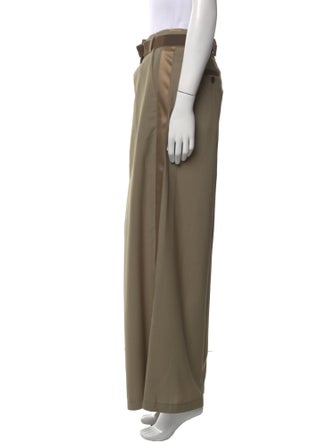 Sacai Wool Wide Leg Pants