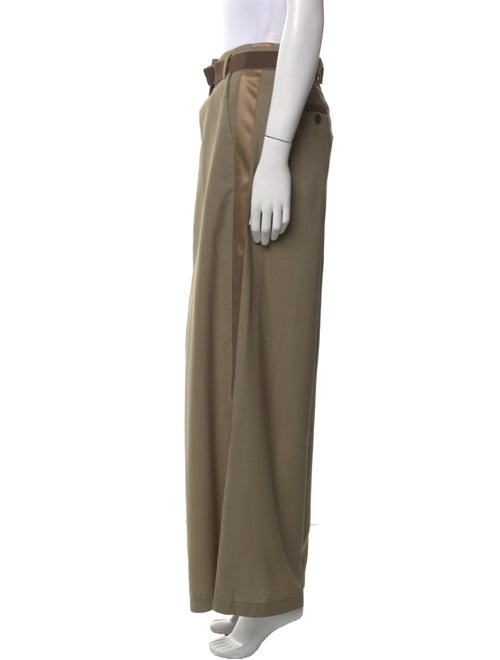 Sacai Wool Wide Leg Pants