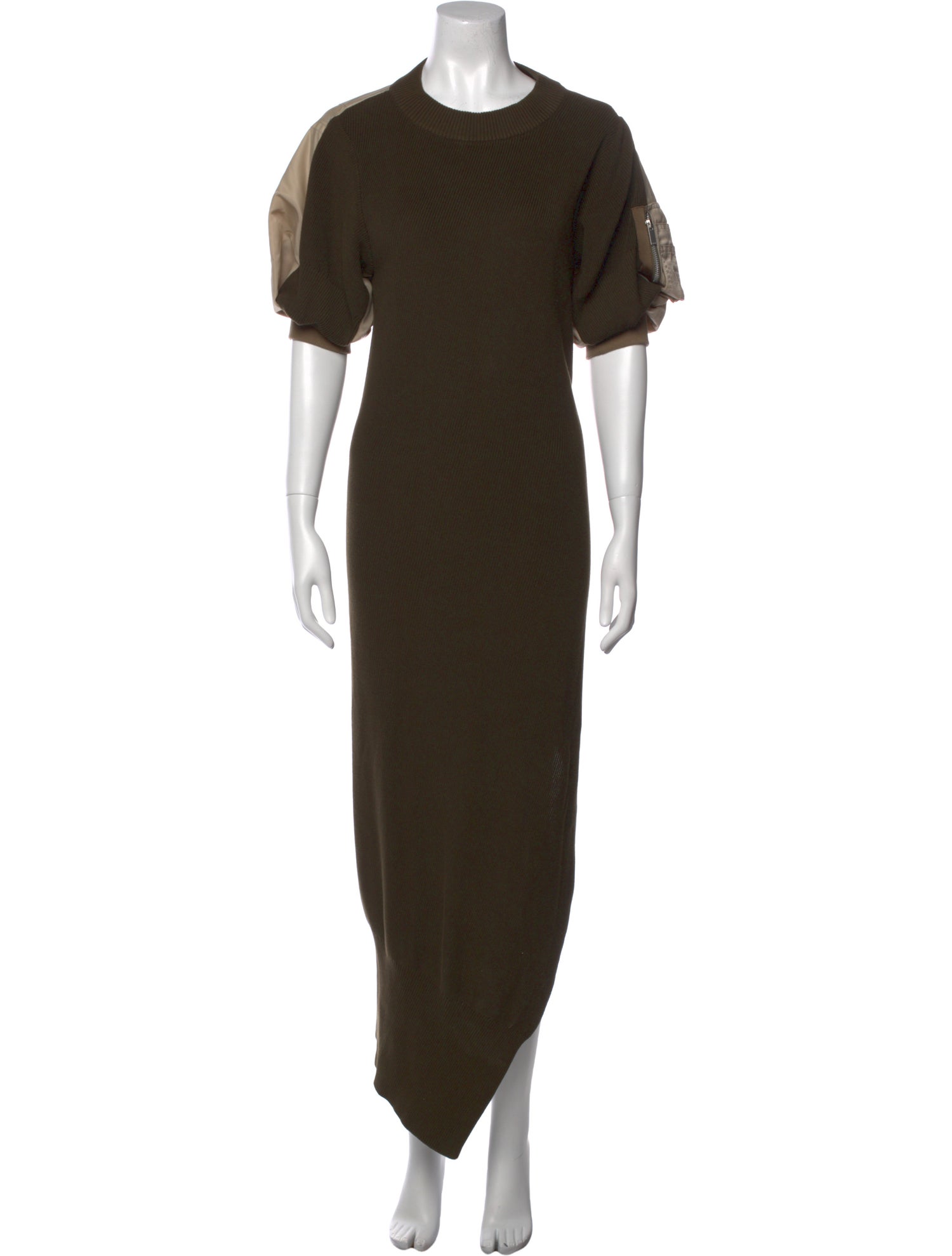 Sacai Crew Neck Long Dress w/ Tags