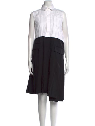 Sacai Midi Length Dress