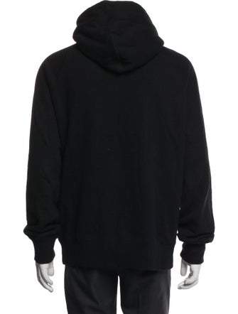 Sacai Graphic Print Crew Neck Hoodie