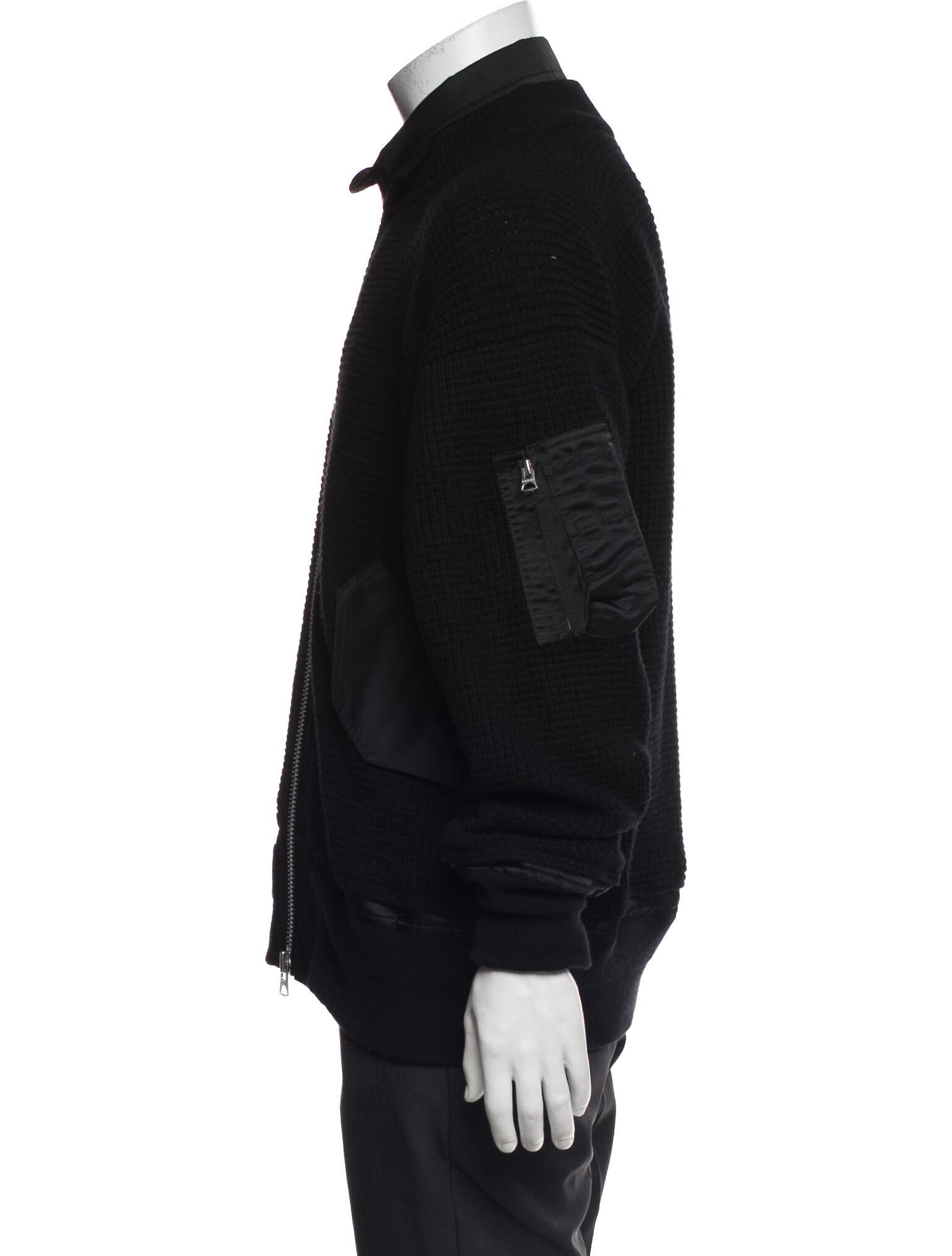 Sacai Wool Bomber Jacket