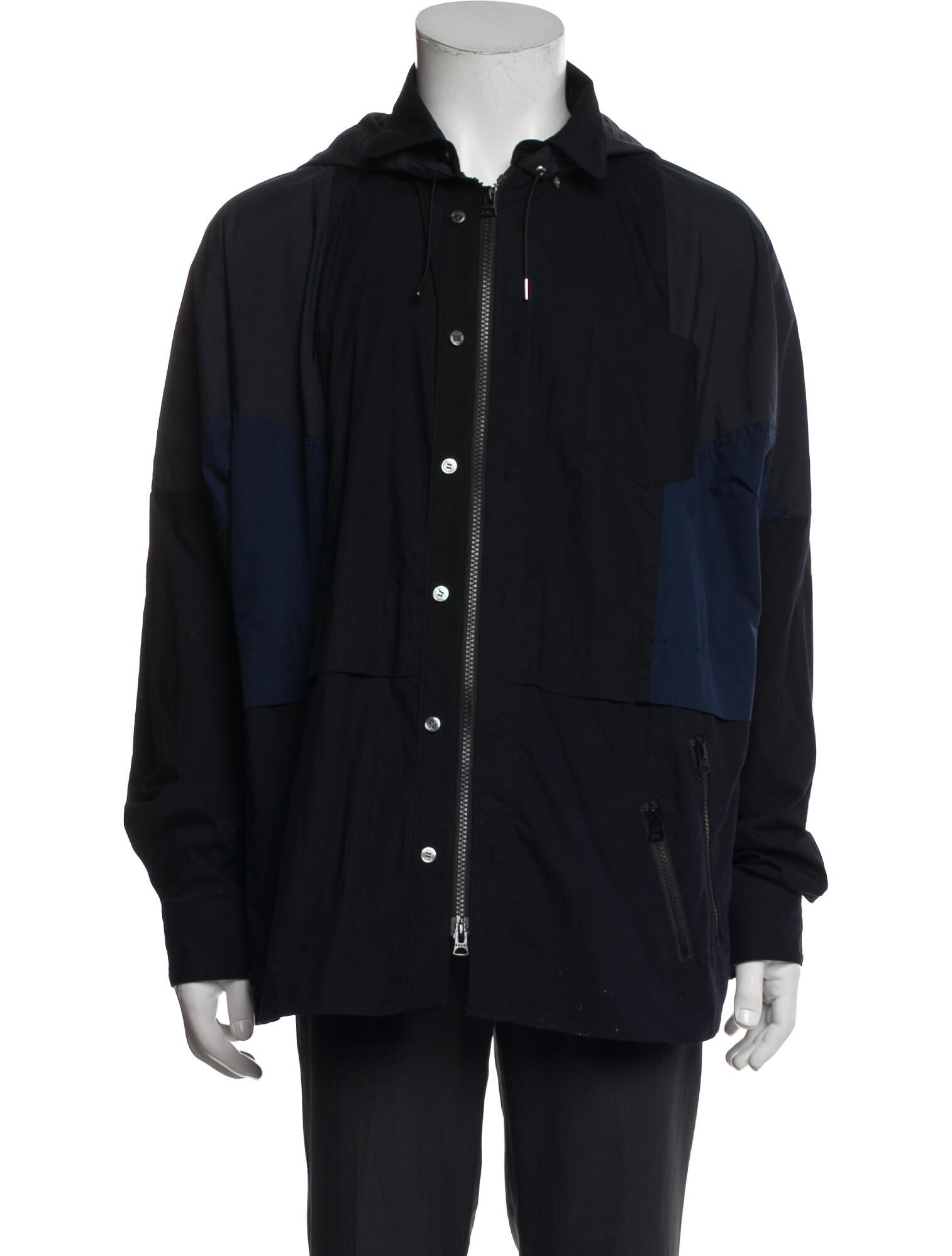 Sacai Graphic Print Windbreaker