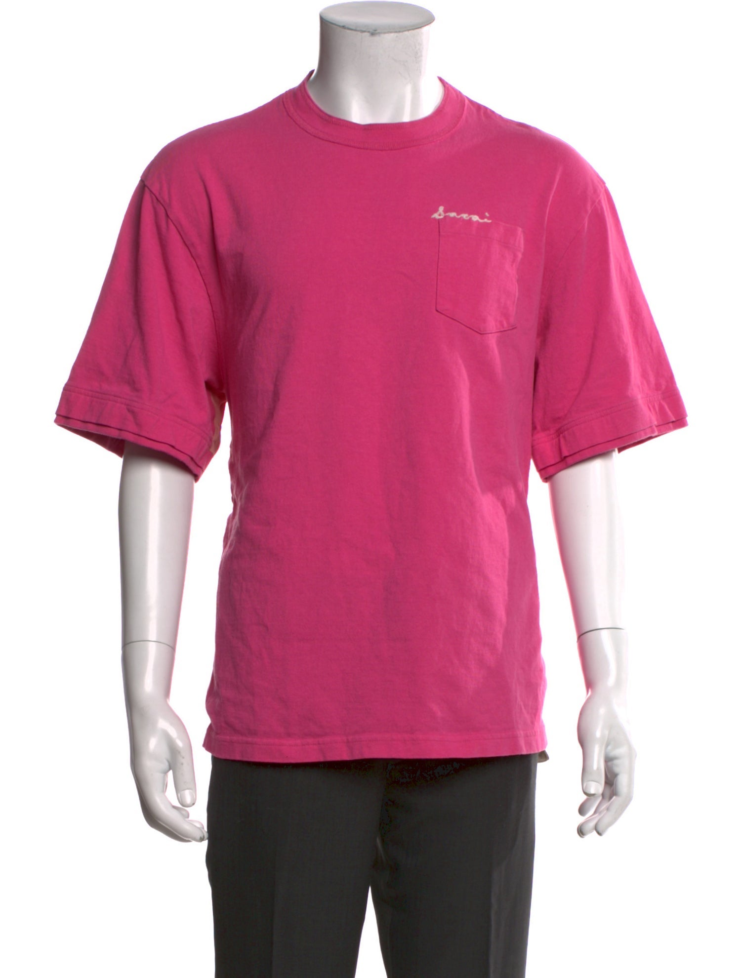 Sacai Crew Neck Short Sleeve T-Shirt