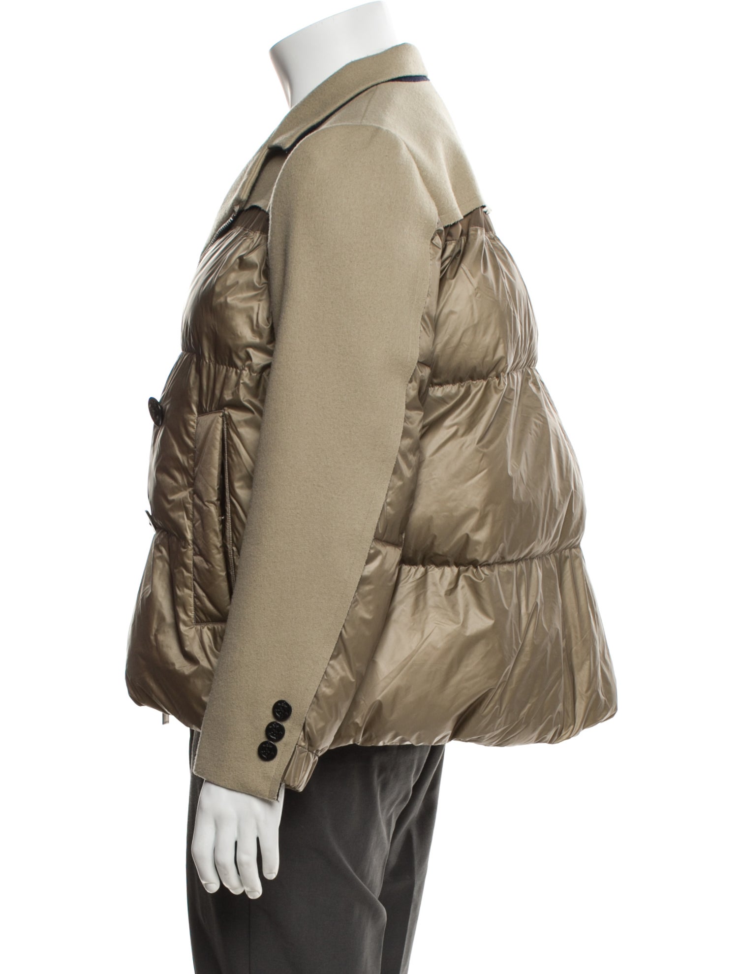 Sacai Wool Moto Jacket