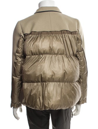 Sacai Wool Moto Jacket