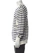 Sacai Striped Crew Neck Pullover
