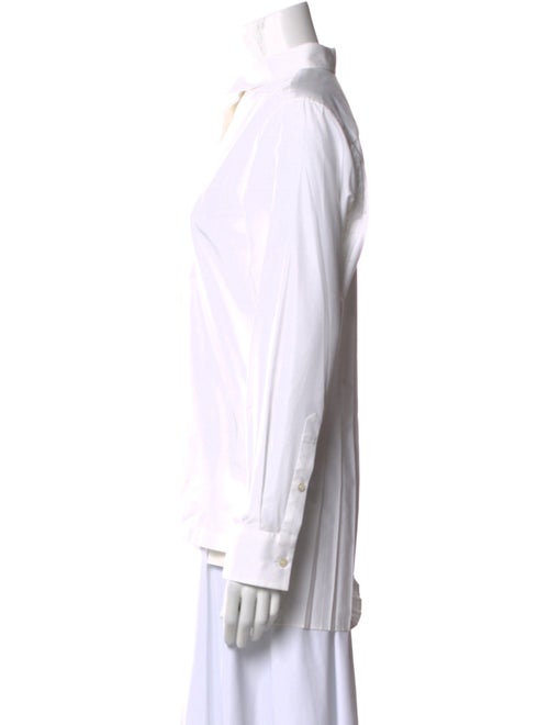 Sacai Long Sleeve Button-Up Top