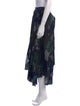 Sacai Printed Midi Length Skirt
