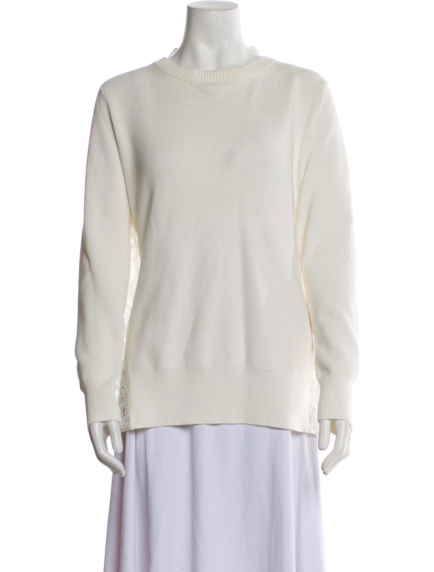 Sacai Crew Neck Sweater